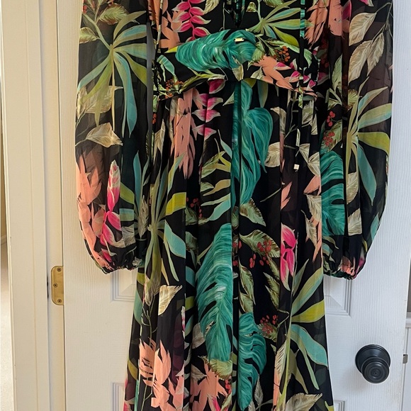 PatBO NWT Tropicalia Cutout Maxi Dress - Picture 12 of 16